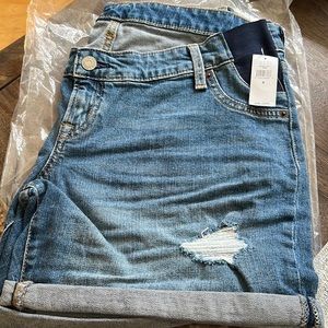 Gap Denim Maternity Shorts